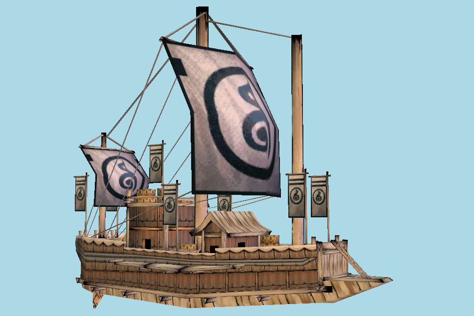 Okamiden The Goryeo 3d model